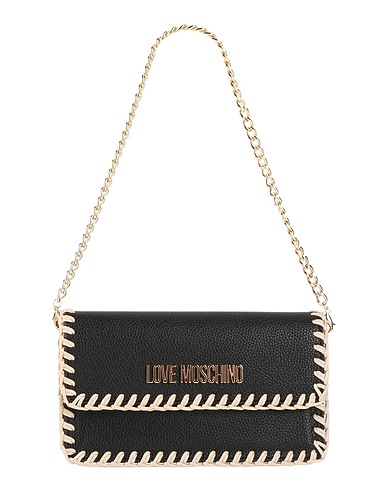 LOVE MOSCHINO TASCHEN Schwarz 100% Polyurethan