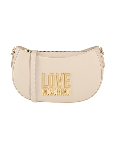 LOVE MOSCHINO Cross-body bags Beige 100% Polyurethane
