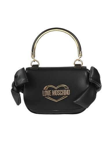 LOVE MOSCHINO Handbag Black 100% Polyurethane
