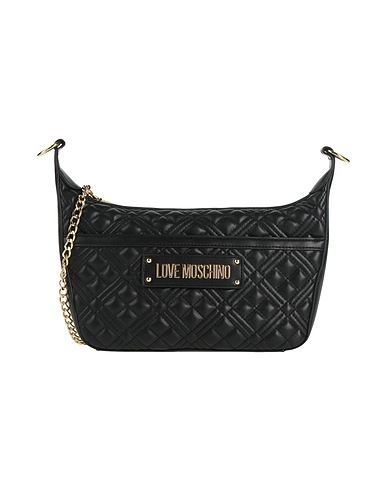 LOVE MOSCHINO Across-body bag Black 100% Polyurethane