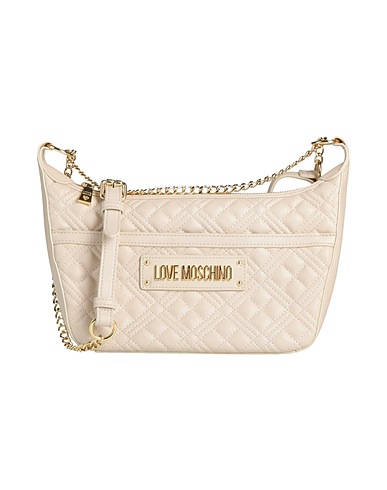 LOVE MOSCHINO TASCHEN Elfenbein 100% Polyurethan