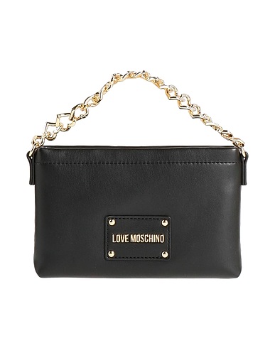 LOVE MOSCHINO Handbag Black 100% Polyurethane