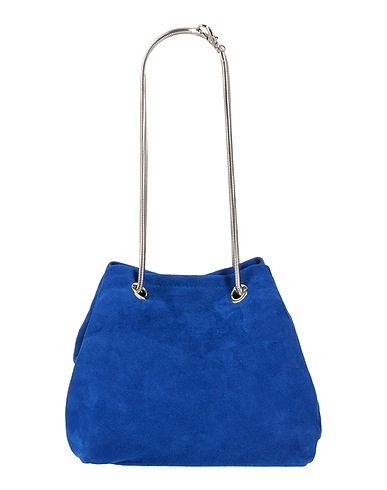 EZZIO Shoulder bag Bright blue Leather