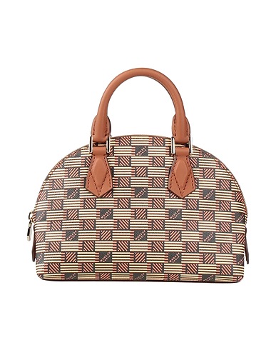 MOREAU Paris Handbag Brown Textile fibers