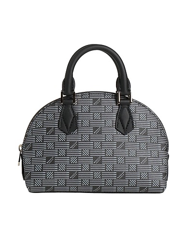 MOREAU Paris ハンドバッグ ブラック 紡績繊維