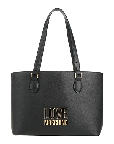 LOVE MOSCHINO Borsa a mano Nero 100% Poliuretano