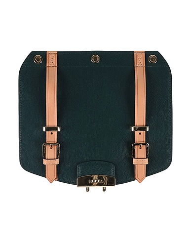 FURLA バッグアクセサリー＆チャーム ダークグリーン 革（なめし加工）