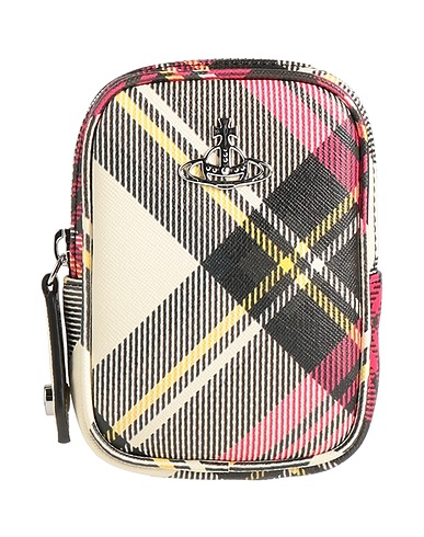 VIVIENNE WESTWOOD 핸드백 크림 방직 섬유