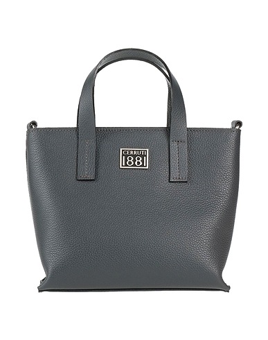 CERRUTI 1881 Handbag Lead 100% Cow leather