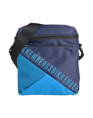 BIKKEMBERGS Across-body bag Navy blue 100% Nylon