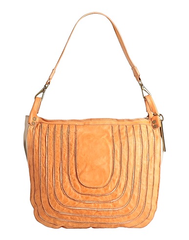 CATERINA LUCCHI Shoulder bag Beige Calfskin