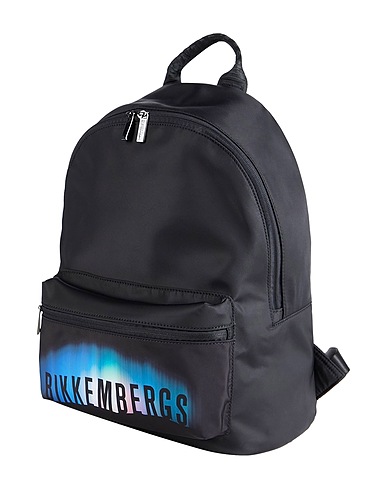 BIKKEMBERGS Backpacks Black 100% Nylon