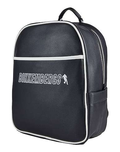 BIKKEMBERGS Rucksacks Black 100% Polyurethane