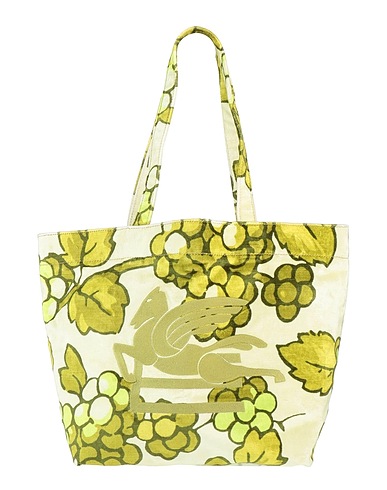 ETRO Shoulder bag Light green Textile fibers