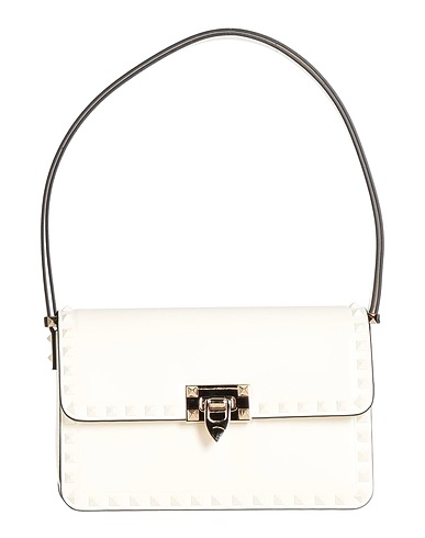 VALENTINO GARAVANI Sac à main OFF WHITE Cuir