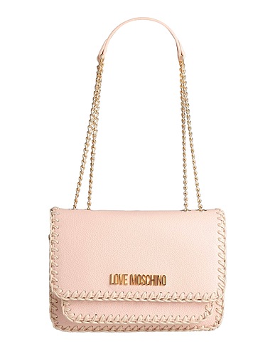 LOVE MOSCHINO Shoulder bag Blush 100% Polyurethane