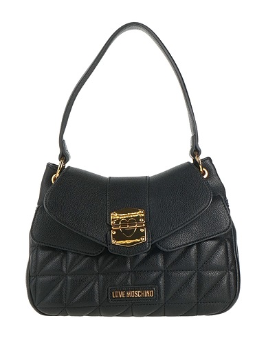 LOVE MOSCHINO Handtasche Schwarz 100% Polyurethan