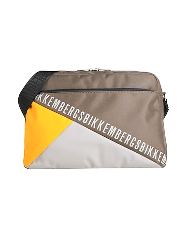 BIKKEMBERGS Across-body bag Military green 100% Polyester