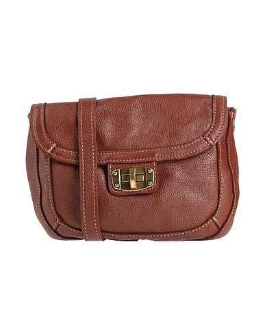 CATERINA LUCCHI Cross-body bags Brown Leather