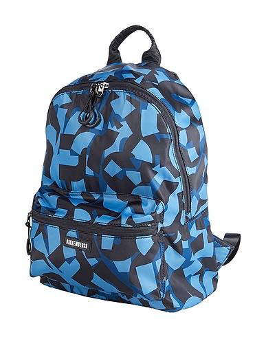 BIKKEMBERGS Rucksacks Blue 100% Nylon