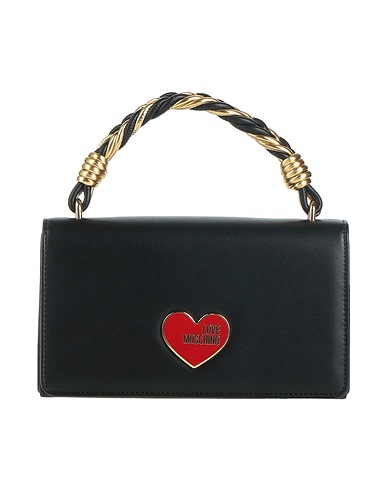 LOVE MOSCHINO Handbag Black 100% Polyurethane