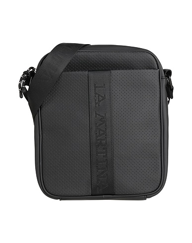 LA MARTINA Cross-body bags Black 100% Polyurethane