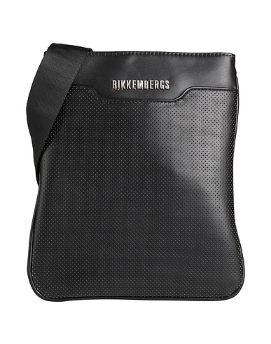 BIKKEMBERGS Cross-body bags Black 100% Polyurethane