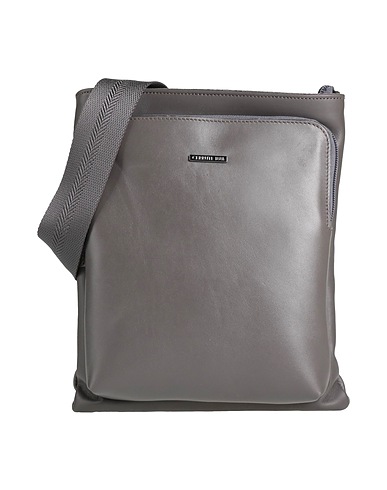 CERRUTI 1881 Cross-body bags Lead 100% Leather