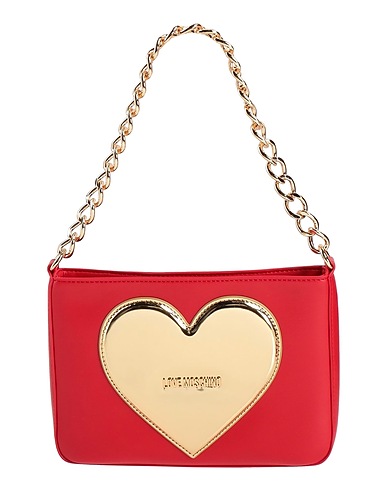 LOVE MOSCHINO Handbag Red Polyurethane