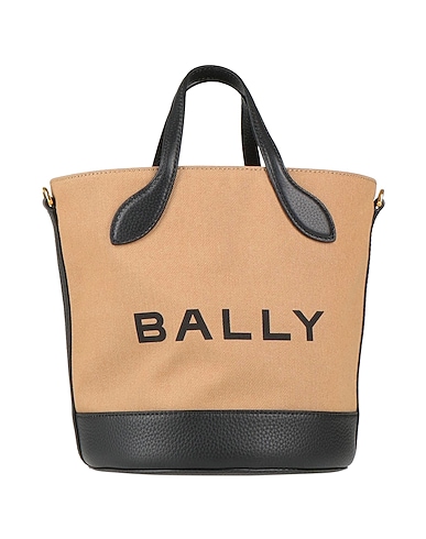 BALLY Handbag Camel Textile fibres