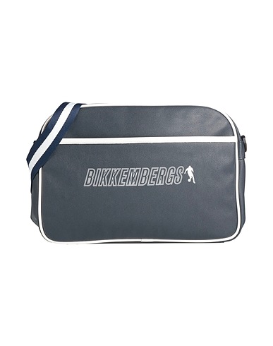 BIKKEMBERGS Across-body bag Midnight blue 100% Polyurethane