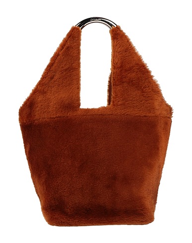 RABANNE Bolso de hombro Camel Fibras textiles