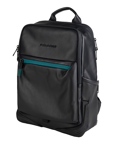 PIQUADRO Sacs à dos Cuir de bovin, Nylon, Polyester, Métal, Fibres synthétiques