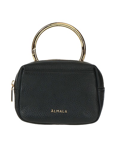 ALMALA Handbag Black Leather