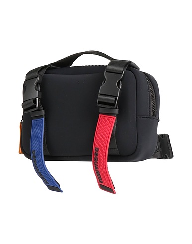 DSQUARED2 벨트백 블랙 85% 폴리에스테르, 15% 엘라스테인
