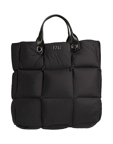 DSQUARED2 Handbag ICON Black 95% Terylene, 5% Cow leather