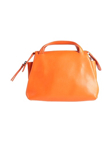 NIŪ Handbag Orange 100% Leather