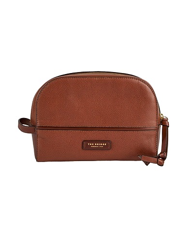THE BRIDGE Beauty case Brown Cow leather