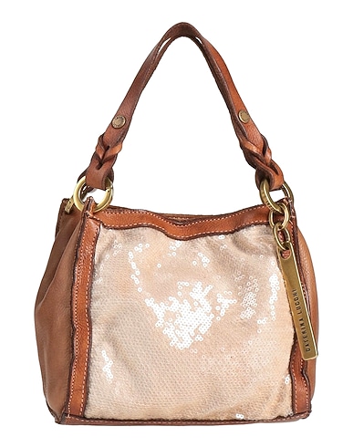 CATERINA LUCCHI Handbag Tan Calfskin