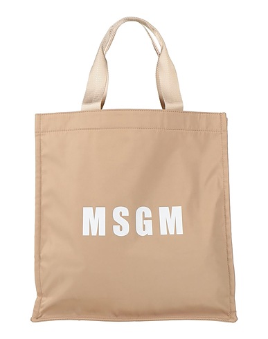 MSGM Handbag Beige 100% Polyamide