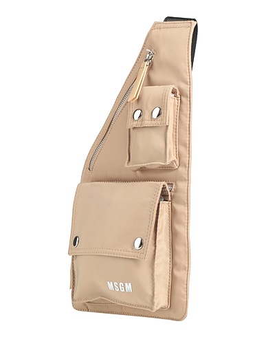 MSGM Backpacks Beige 100% Polyamide