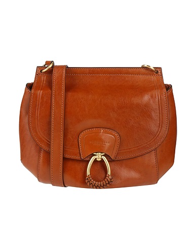 THE BRIDGE Cross-body bags Tan Leather