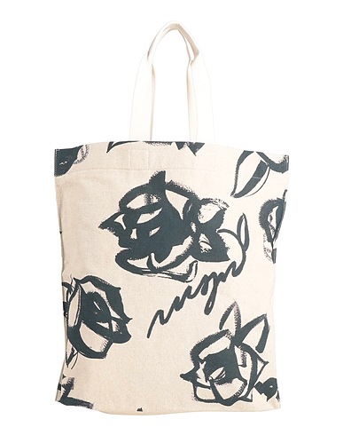 MSGM Handbag Beige 70% Cotton, 30% Hemp