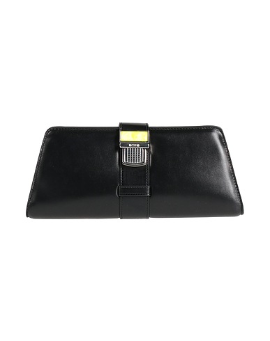 MSGM Schultertasche Schwarz 100% Polyurethan