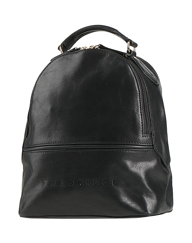 THE BRIDGE Rucksacks Black Leather