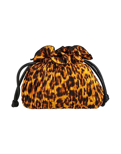 SANDRO Handbag Marigold 100% Viscose, Cotton, Polyurethane, Polyester, Acrylic