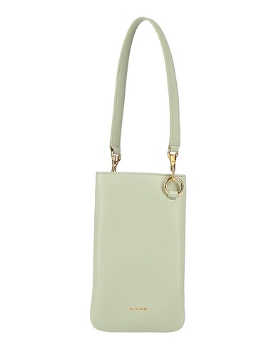 JIL SANDER ハンドバッグ セージグリーン 革（なめし加工）