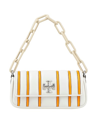 TORY BURCH Handbag White Leather