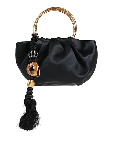 TORY BURCH Handbag Black Textile fibres