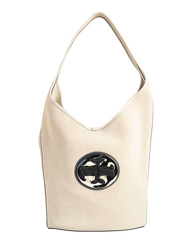 TORY BURCH Shoulder bag Cream Leather